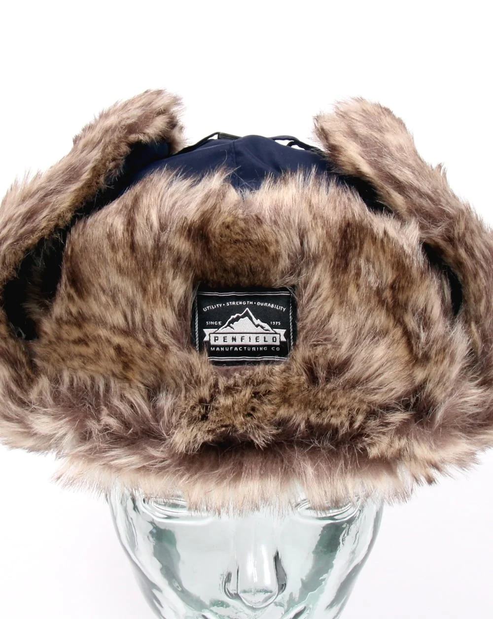 Penfield Providence Trapper Hat Navy - Image 3