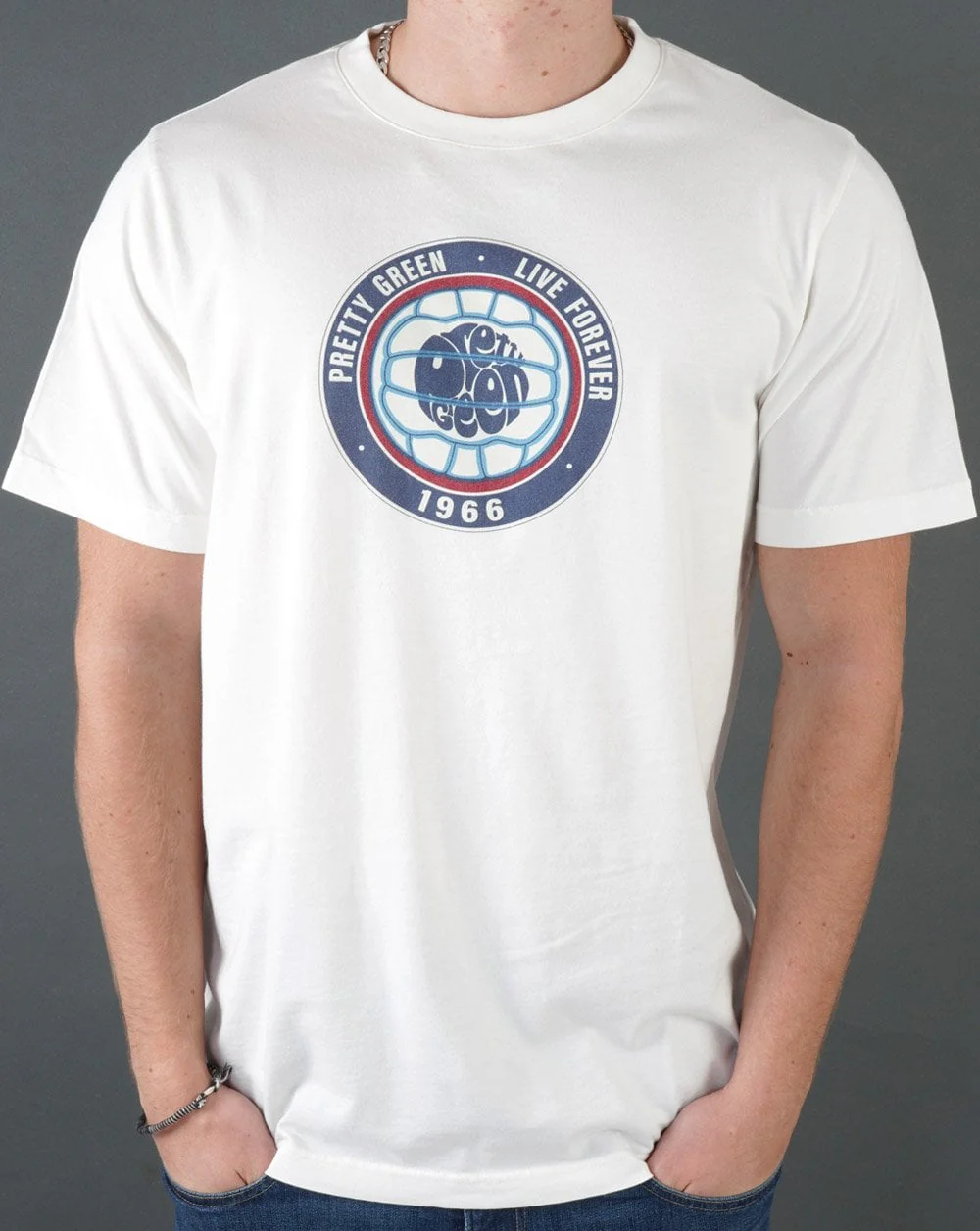 Pretty Green 1966 T-shirt White