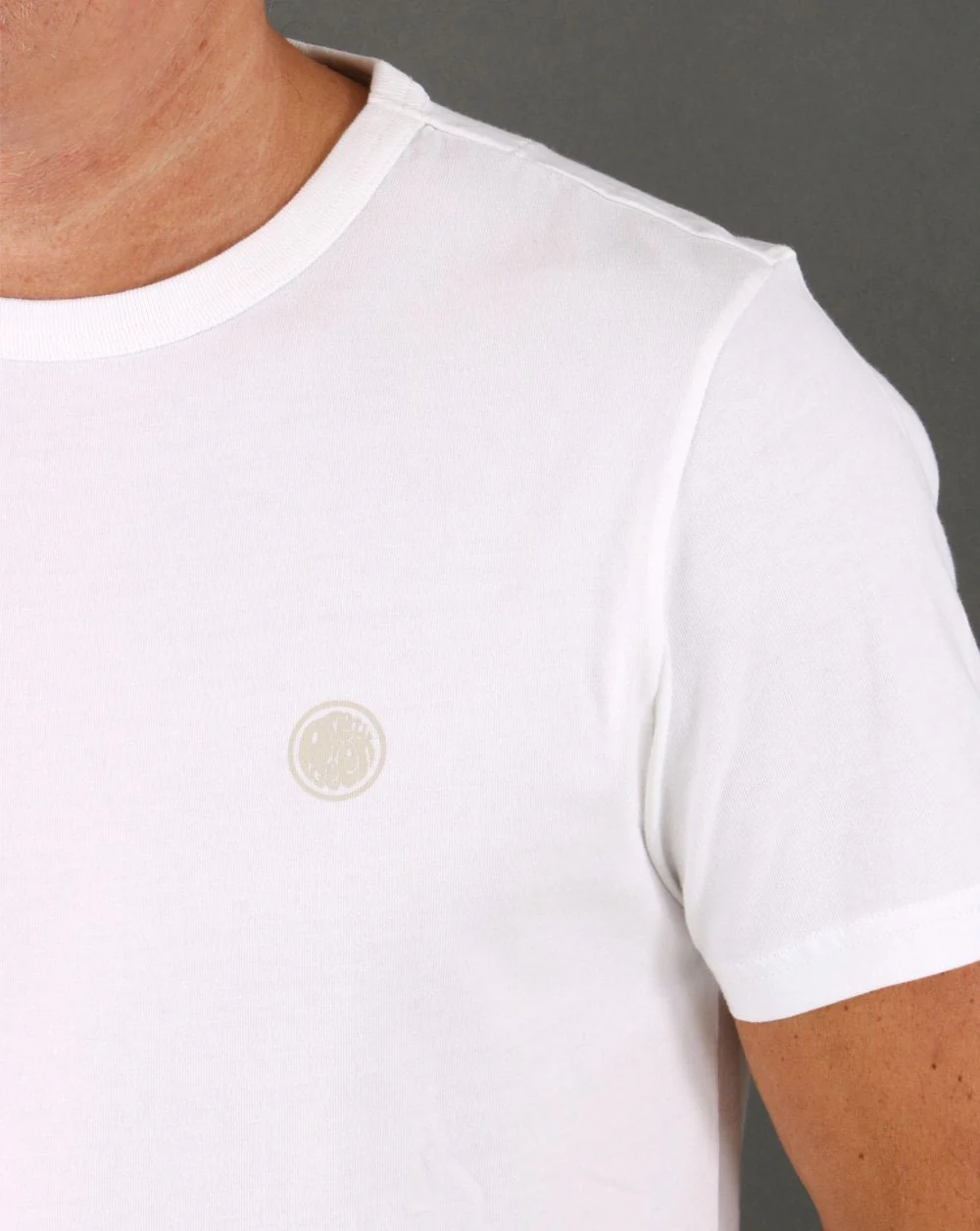 Pretty Green Altair Organic T-shirt White - Image 2