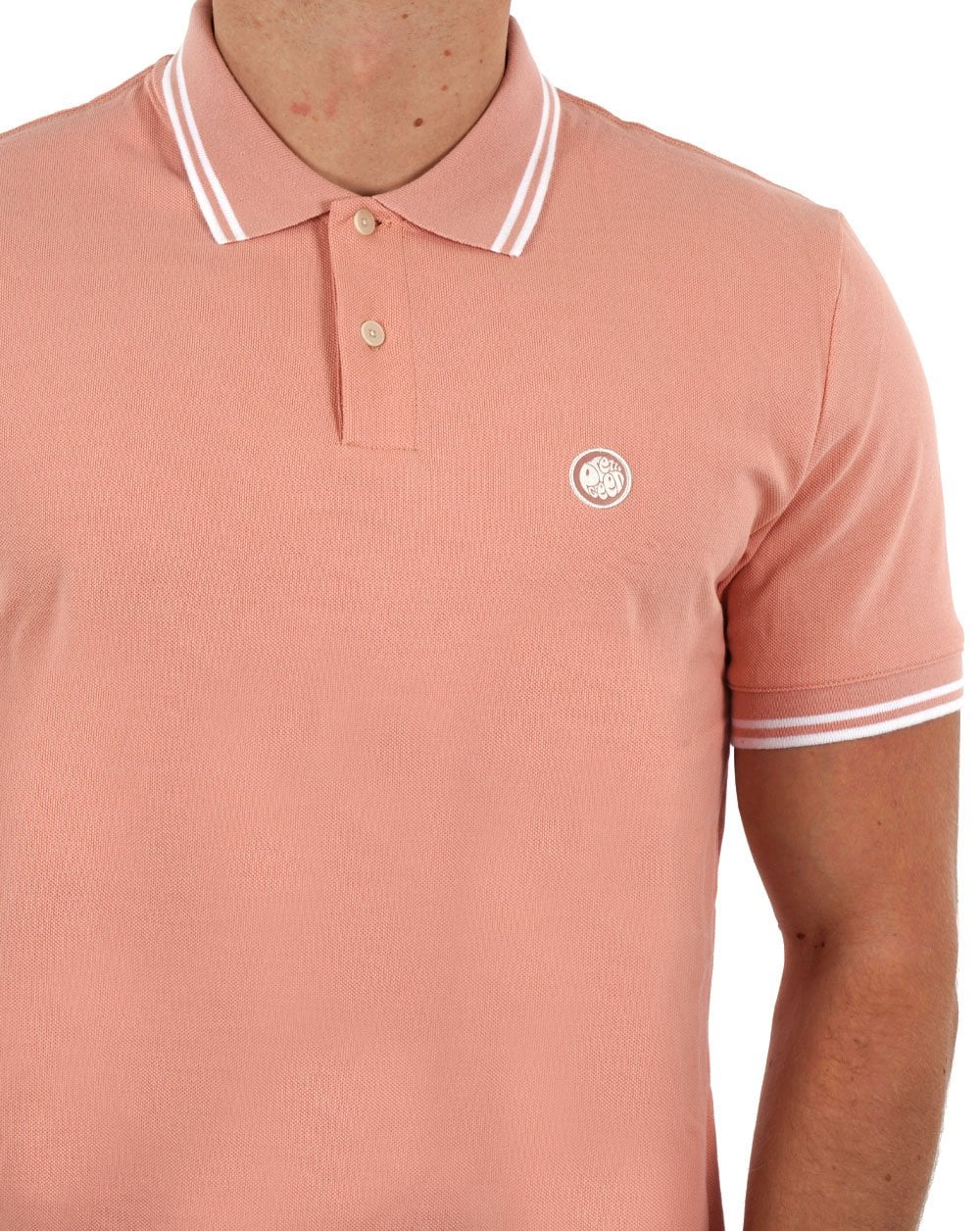 Pretty Green Barton Polo Shirt Pink - Image 2