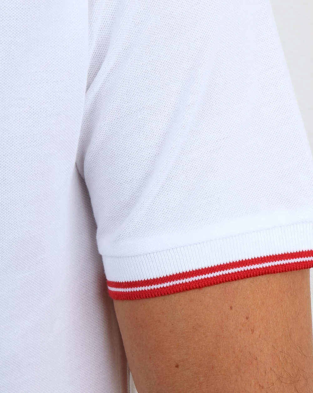 Pretty Green Barton Polo Shirt White - Image 3