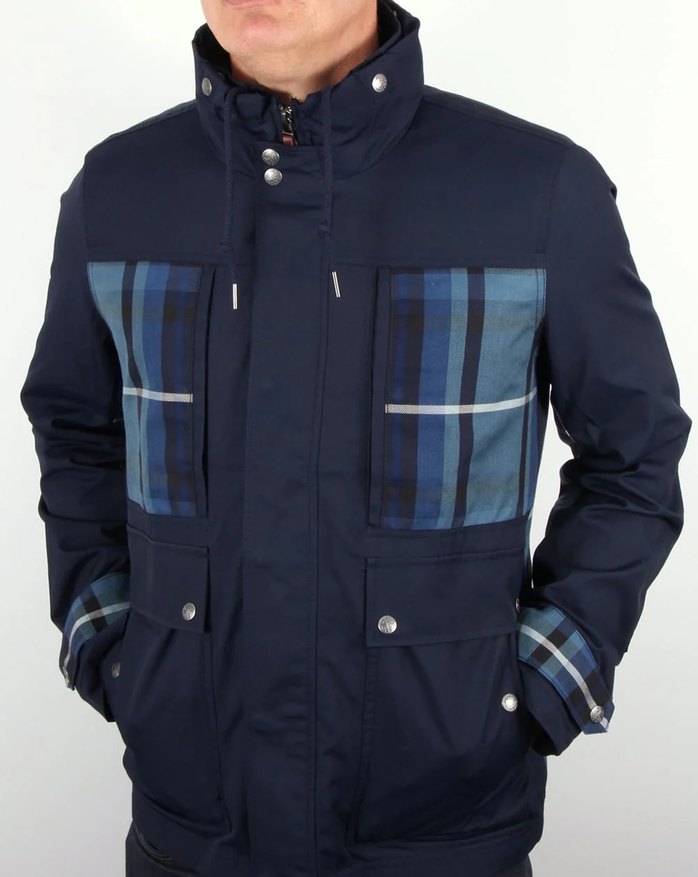 Pretty Green Blandford Jacket Navy - Image 2