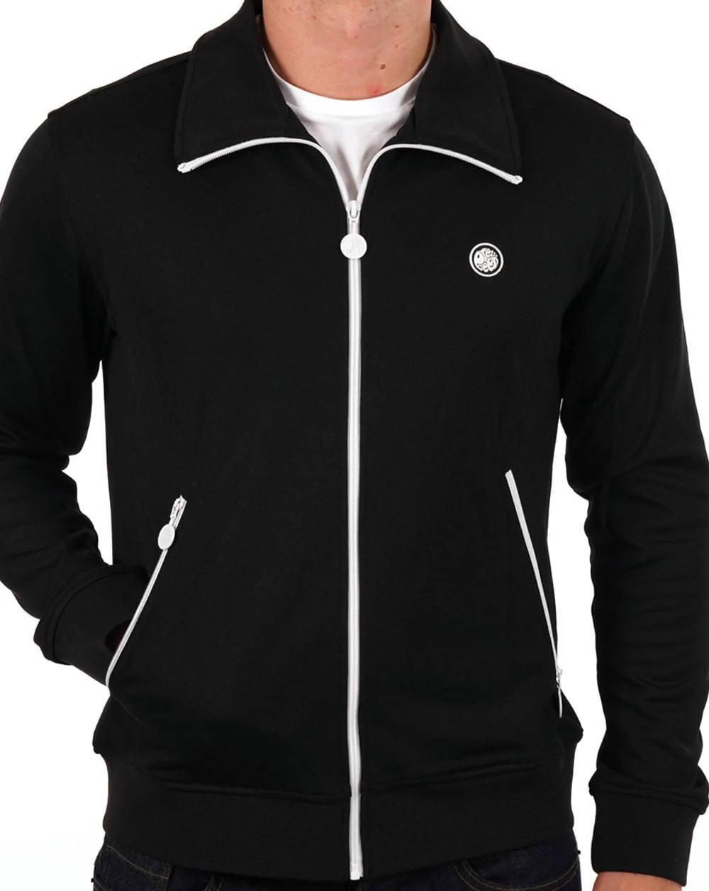 Pretty Green Boston Track Top Black - Image 2