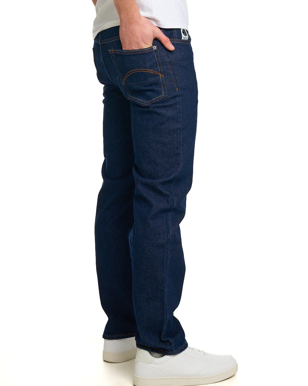 Pretty Green Burnage Regular Fit Jeans Rinse Wash - Image 4