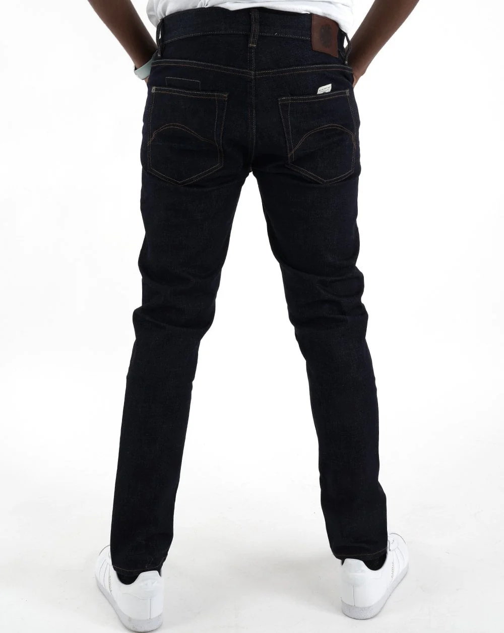 Pretty Green Castlefield slim Fit Jeans Rinse Wash - Image 4