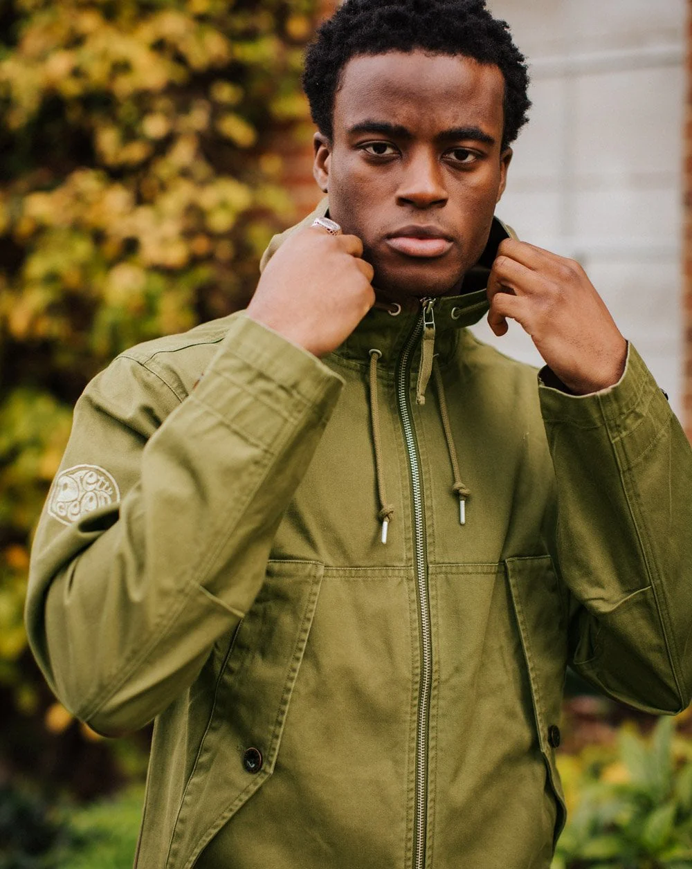 Pretty Green Cooper Jacket Khaki - Image 3