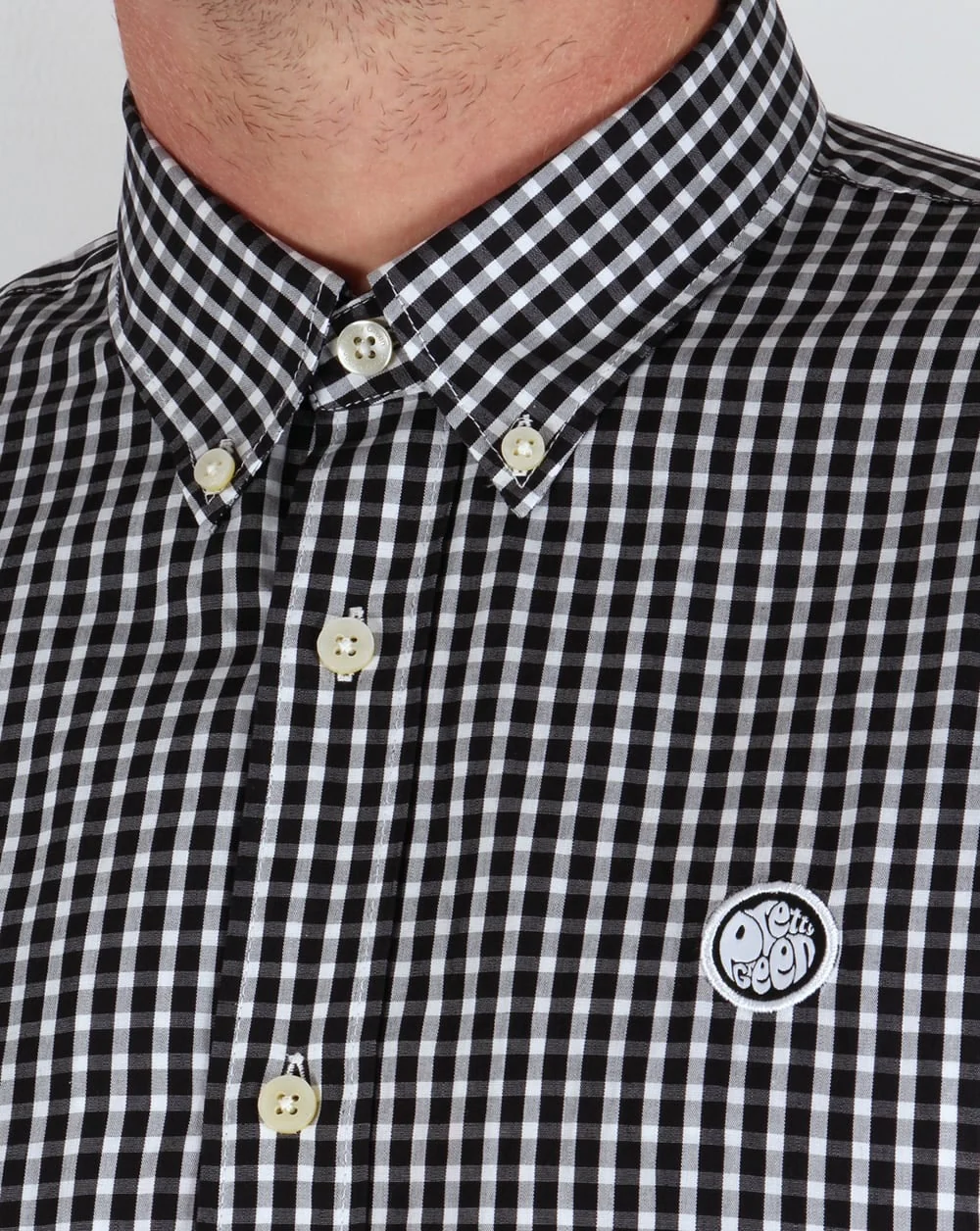 Pretty Green Ebsworth Gingham Black - Image 2