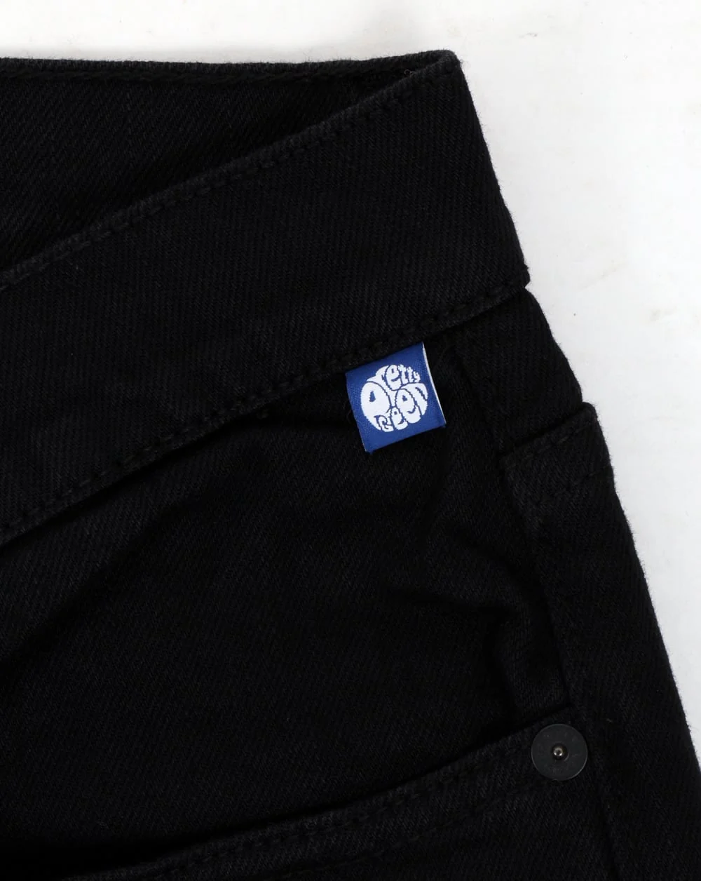 Pretty Green Erwood Slim Fit Jeans Black Rinse - Image 2