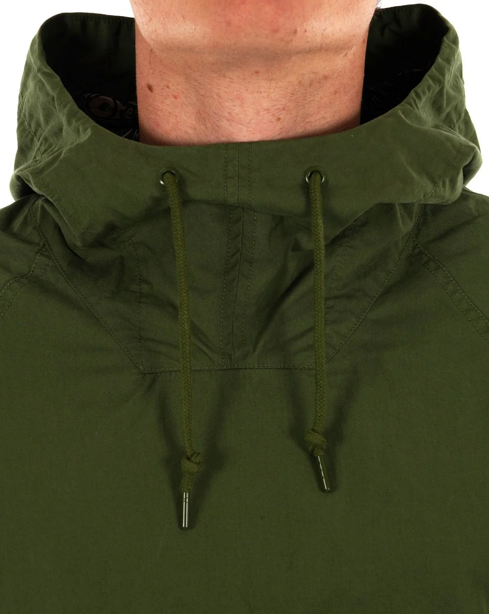 Pretty Green Feltham Smock Khaki Green - Image 2