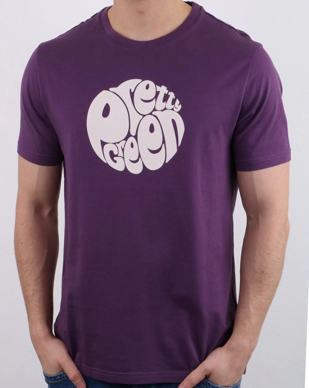 Pretty Green Gillespie T-shirt Purple