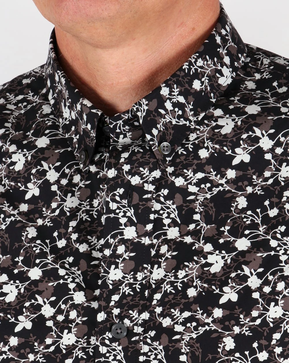 Pretty Green Ivylea Floral Shirt Black - Image 2