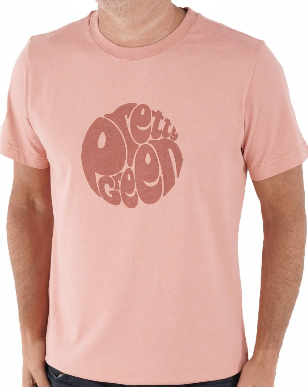 Pretty Green Logo T-shirt Pink