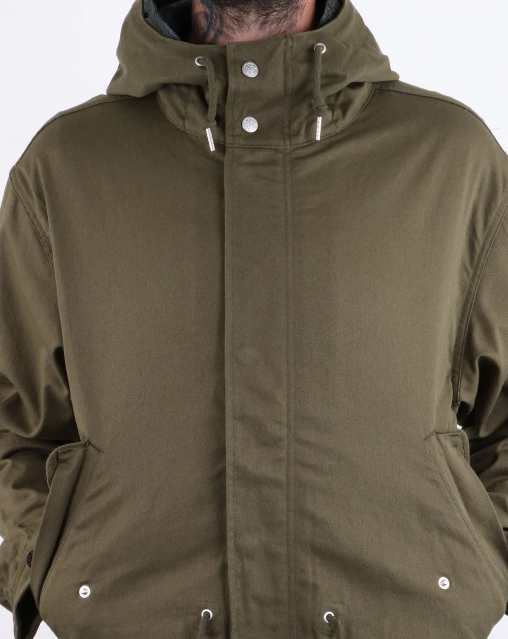 Pretty Green Lomas Parka Green - Image 2