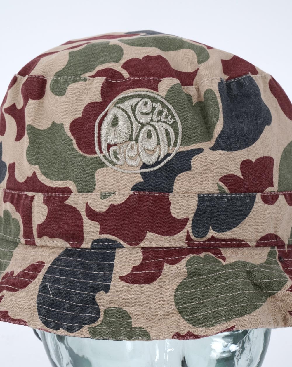 Pretty Green Miles Camo Bucket Hat Multi - Image 2