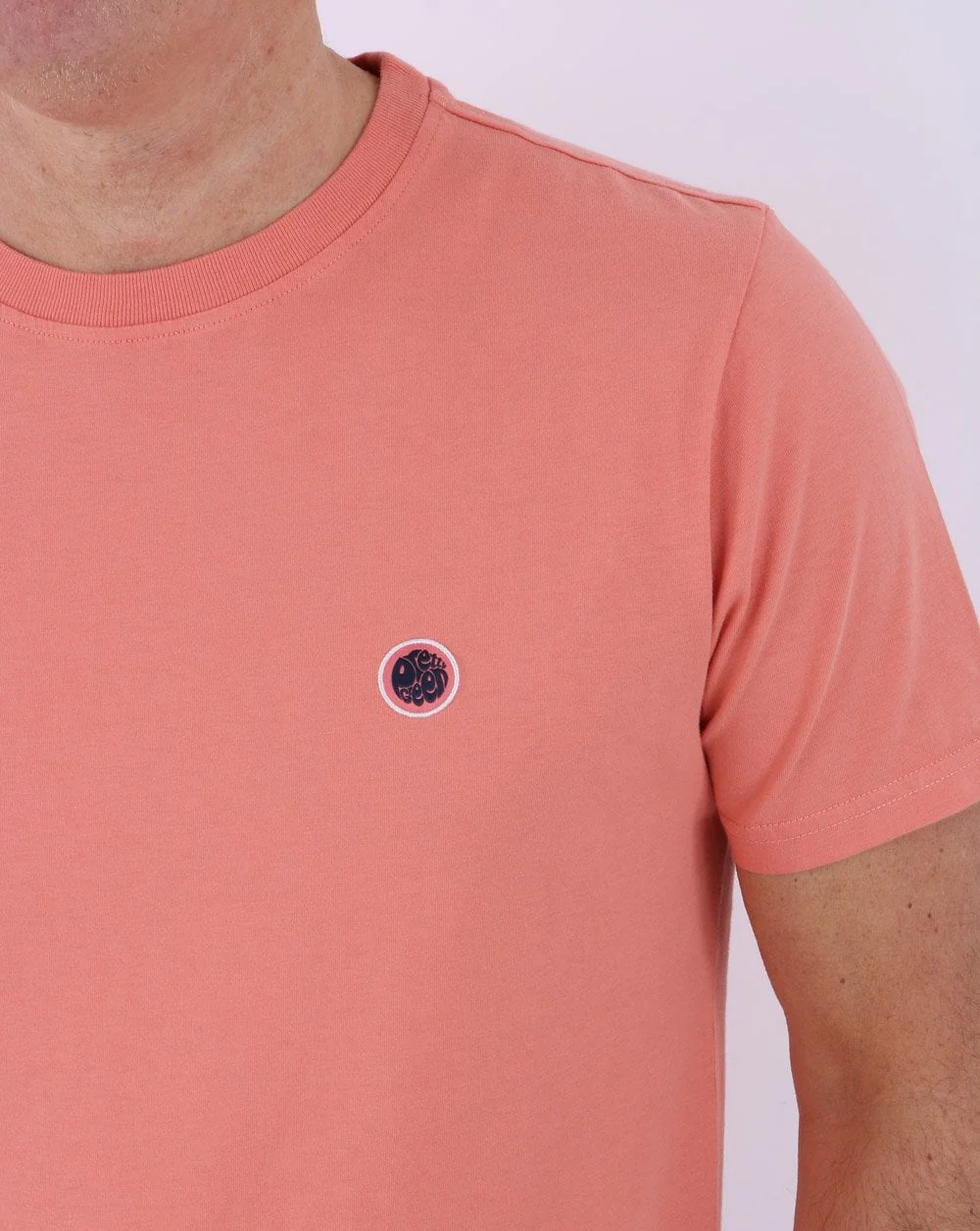 Pretty Green Mitchell T-shirt Coral - Image 2