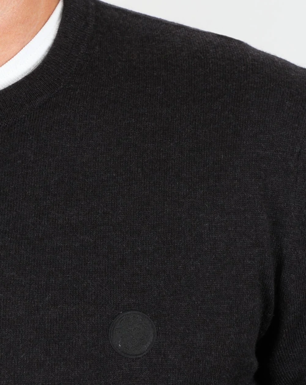 Pretty Green Mosley Jumper Charcoal - Image 2