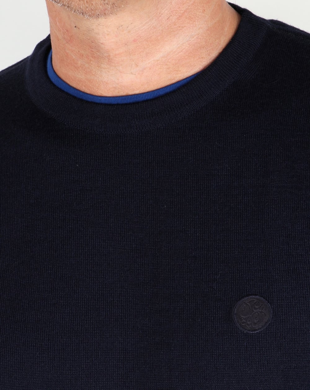 Pretty Green Mosley Jumper Navy - Image 2