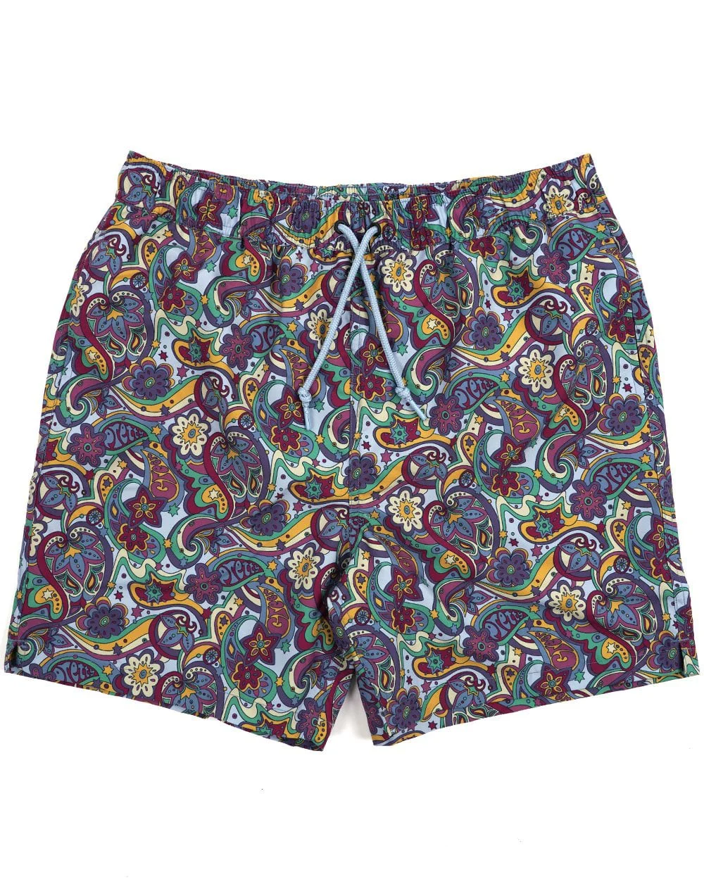 Pretty Green Mystic Paisley Swim Shorts Purple