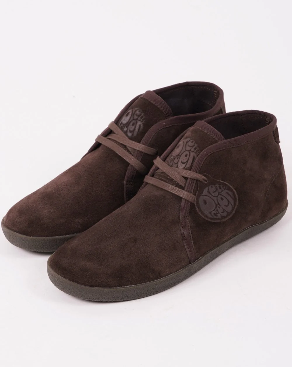 Pretty Green Nueva Desert Boots Brown