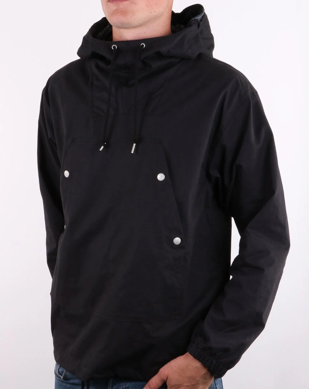 Pretty Green Overhead Jacket Black - Image 3