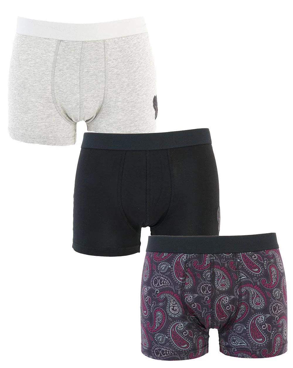 Pretty Green Paisley Boxer Shorts Gift Box Multi - Image 2