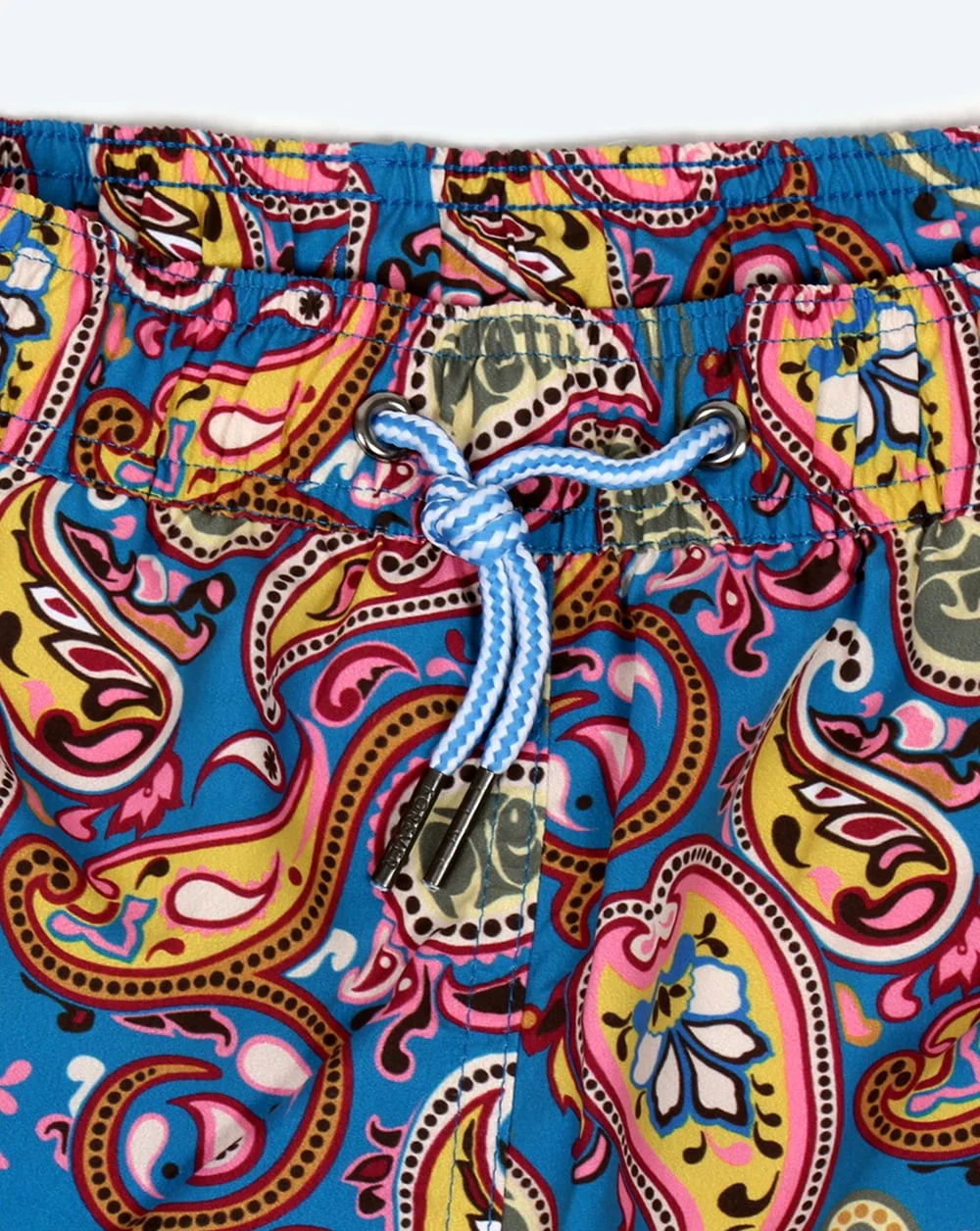Pretty Green Paisley Swim Shorts Multi - Image 2