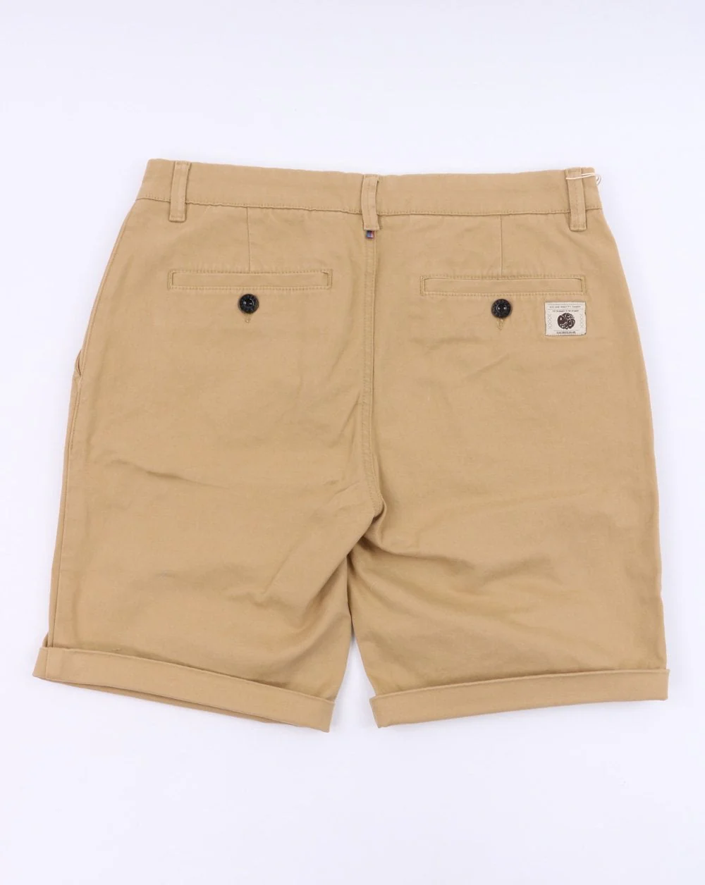 Pretty Green Preston Chino Shorts Stone - Image 3
