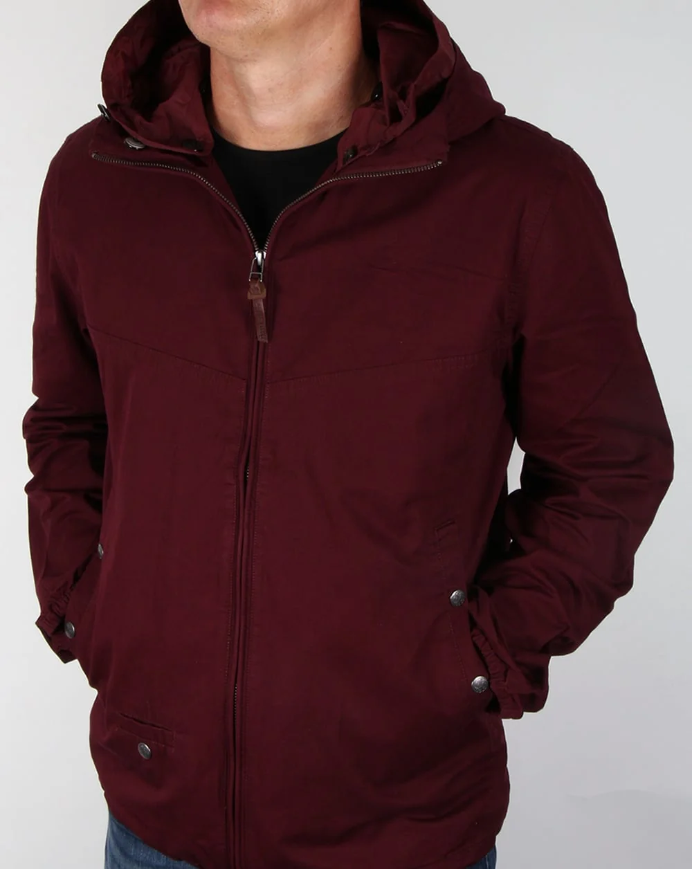 Pretty Green Sevenoaks Jacket Burgundy - Image 4