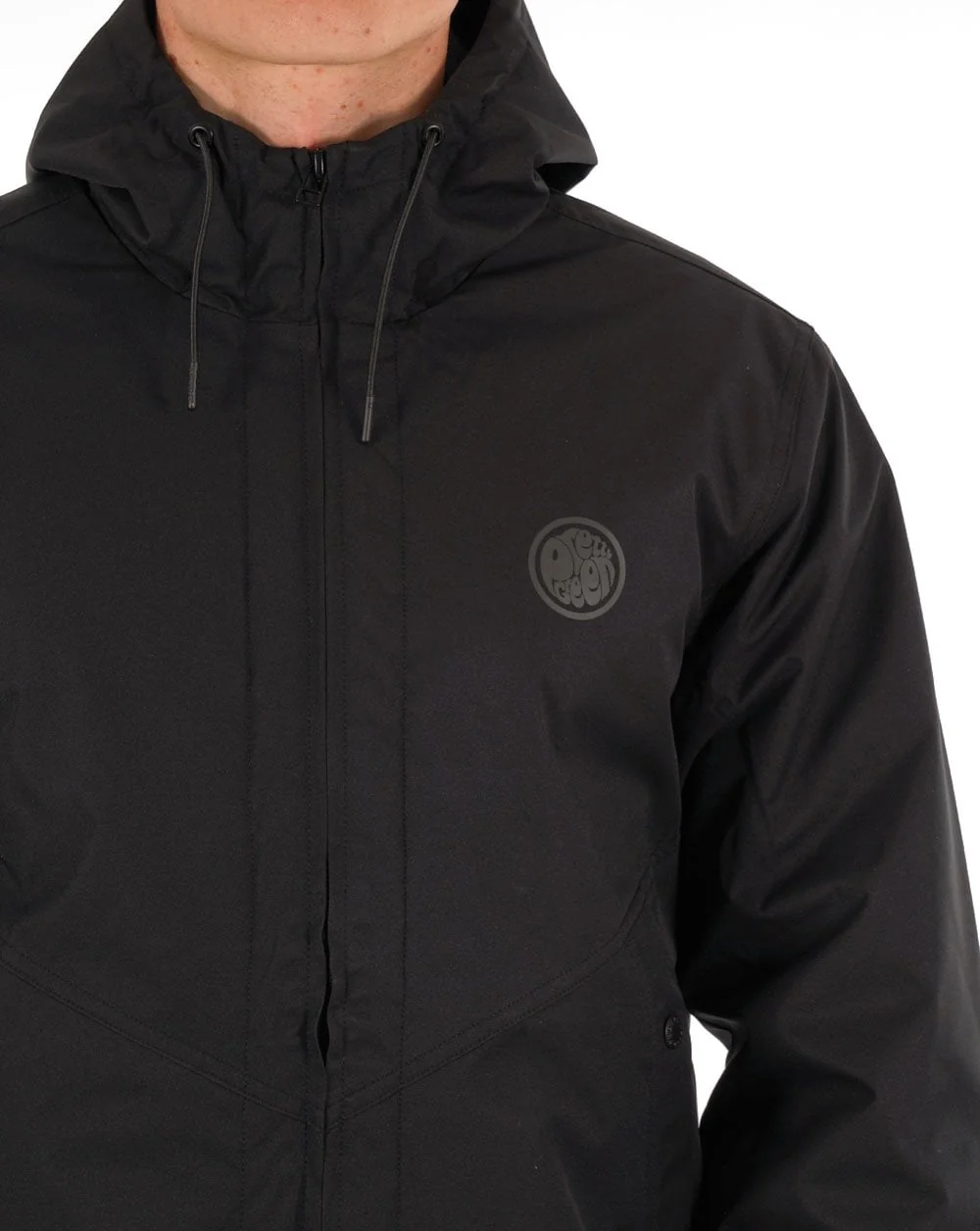 Pretty Green Sheraton Hooded Jacket Black - Image 2