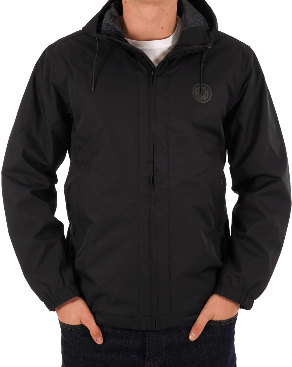 Pretty Green Sheraton Hooded Jacket Black - Image 4