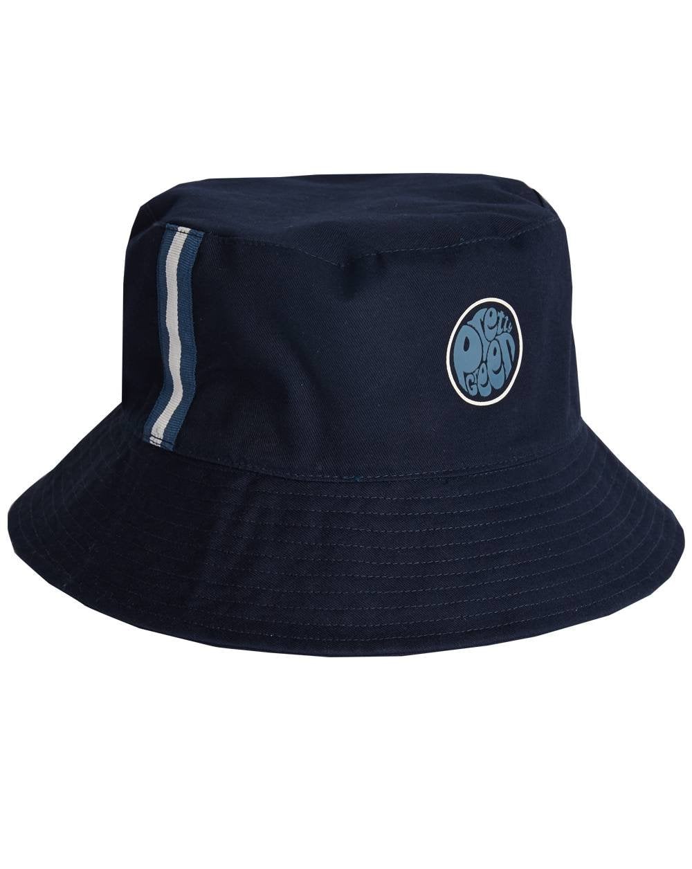 Pretty Green Target Reversible Bucket Hat Navy