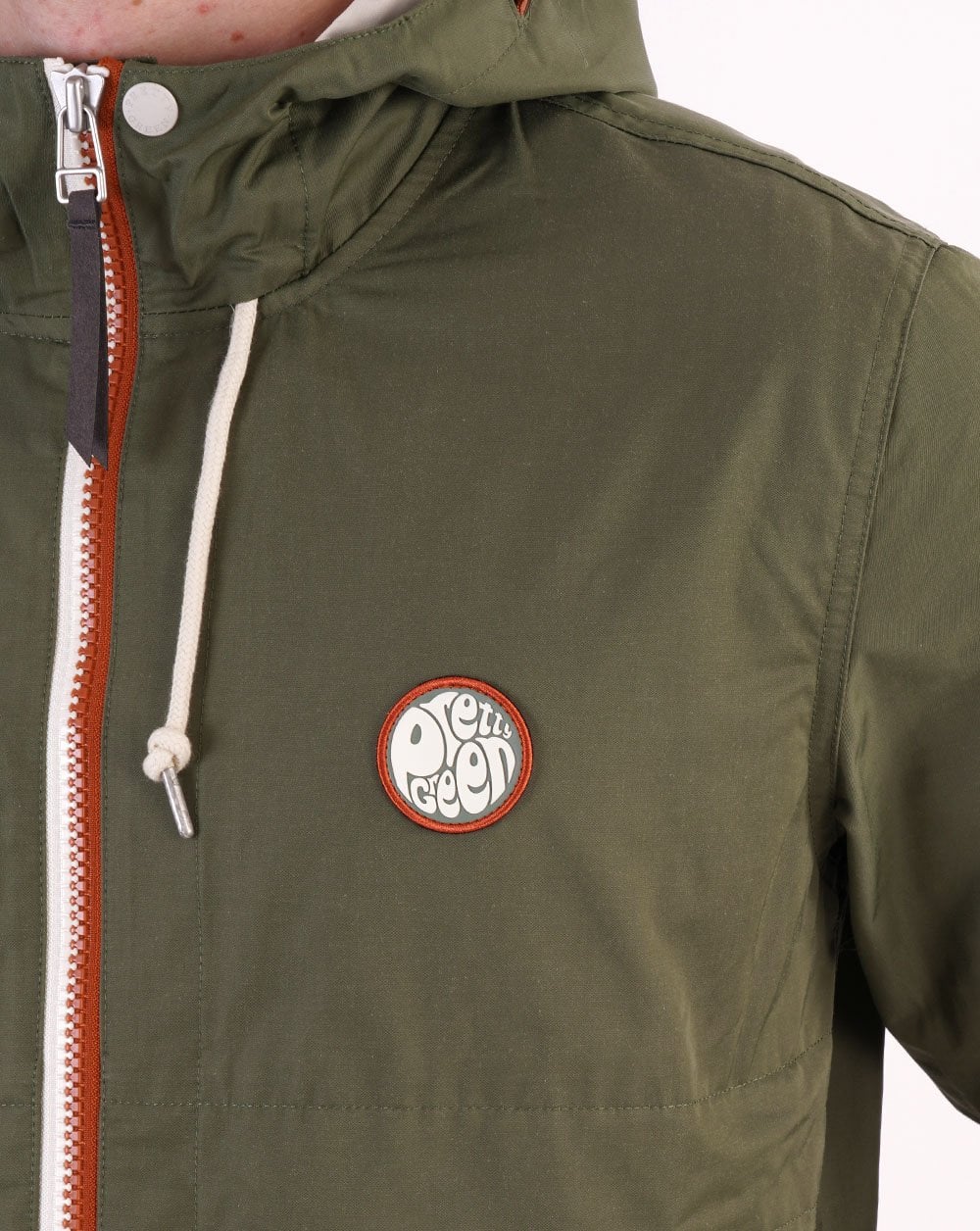 Pretty Green Tilby Hooded Jacket Green - Image 4