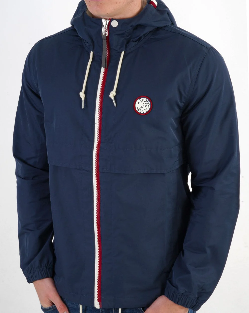 Pretty Green Tilby Hooded Jacket Navy - Image 2