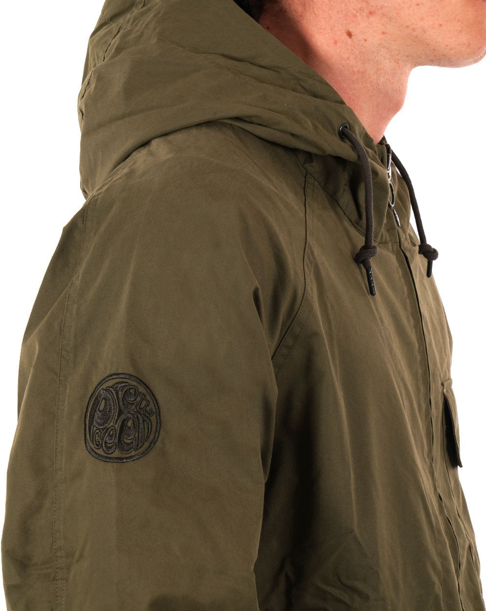 Pretty Green Walker Jacket Khaki Green - Image 3