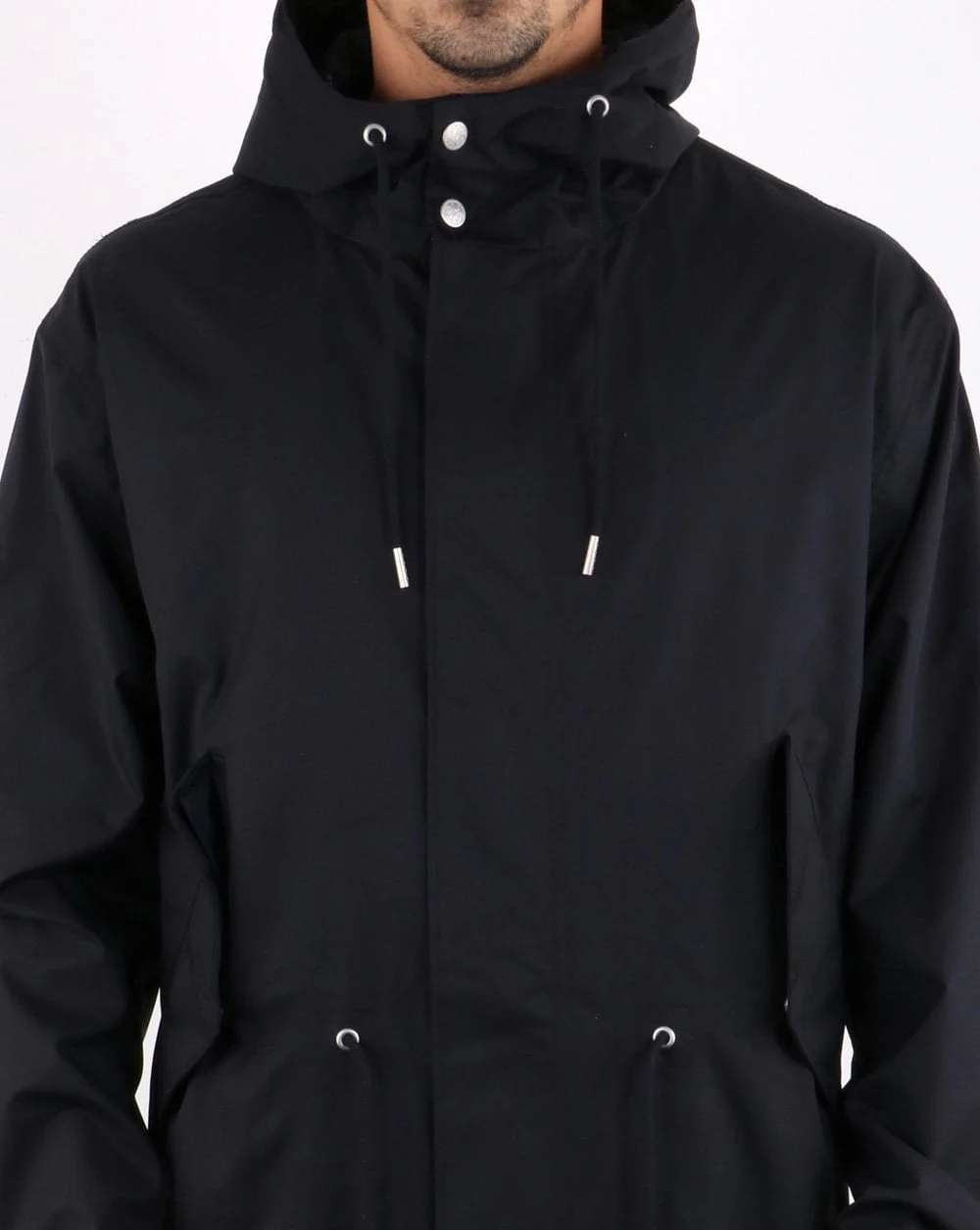 Pretty Green Whiteley Technical Parka Black - Image 4