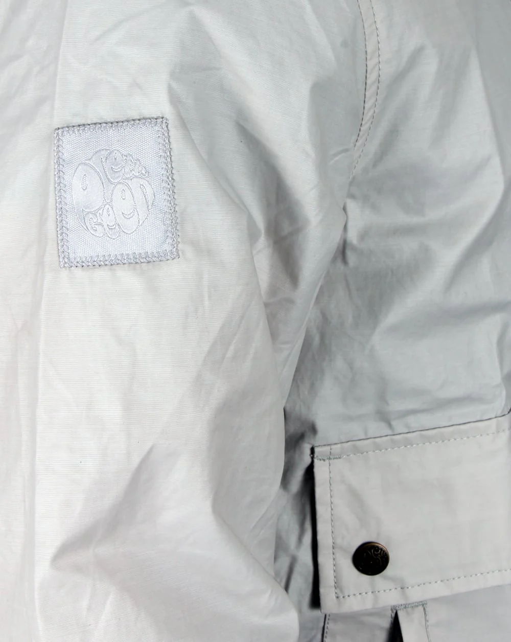 Pretty Green Wren Jacket Light Grey - Image 3