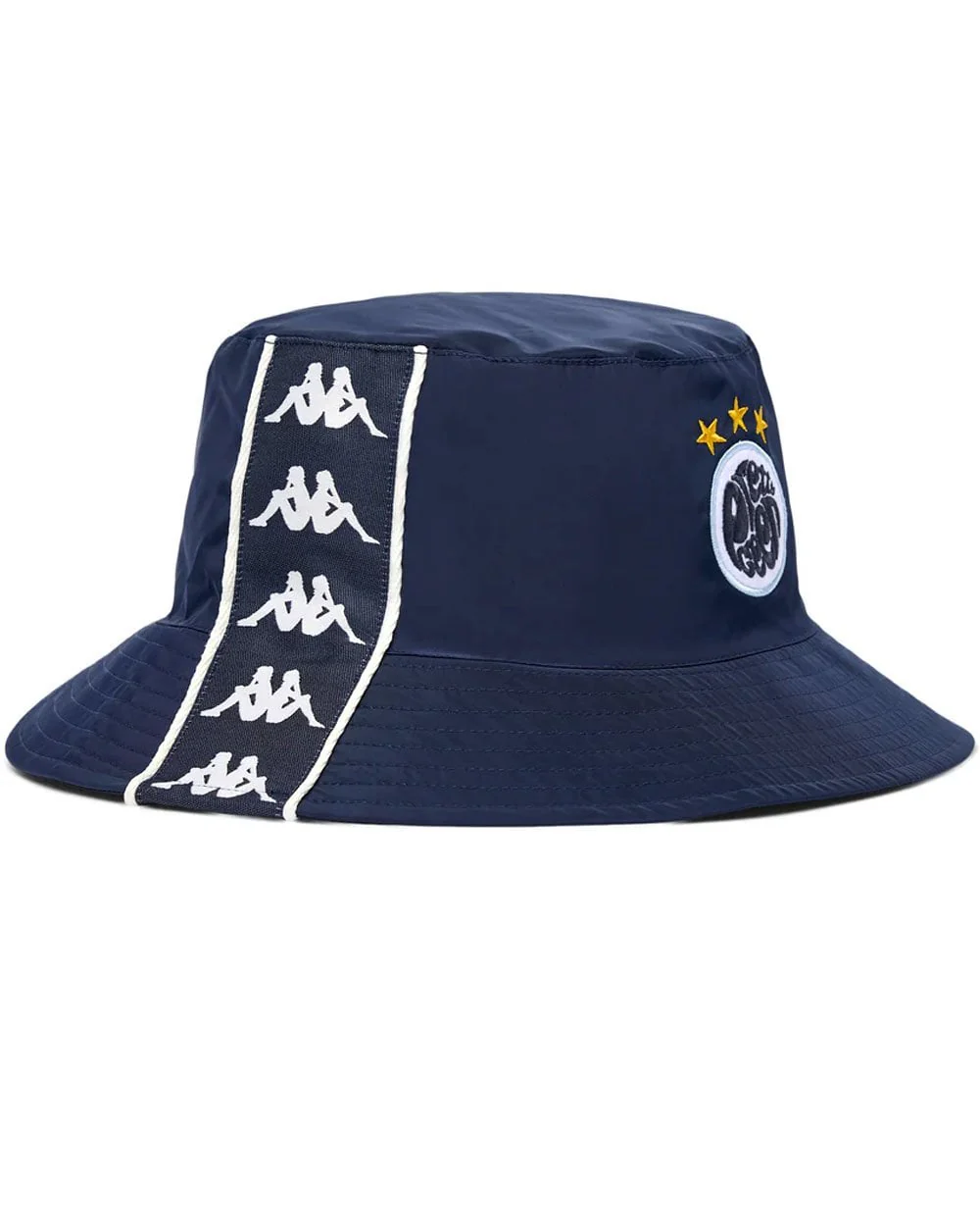 Pretty Green X Kappa Maine Rd Bucket Hat Navy - Image 2