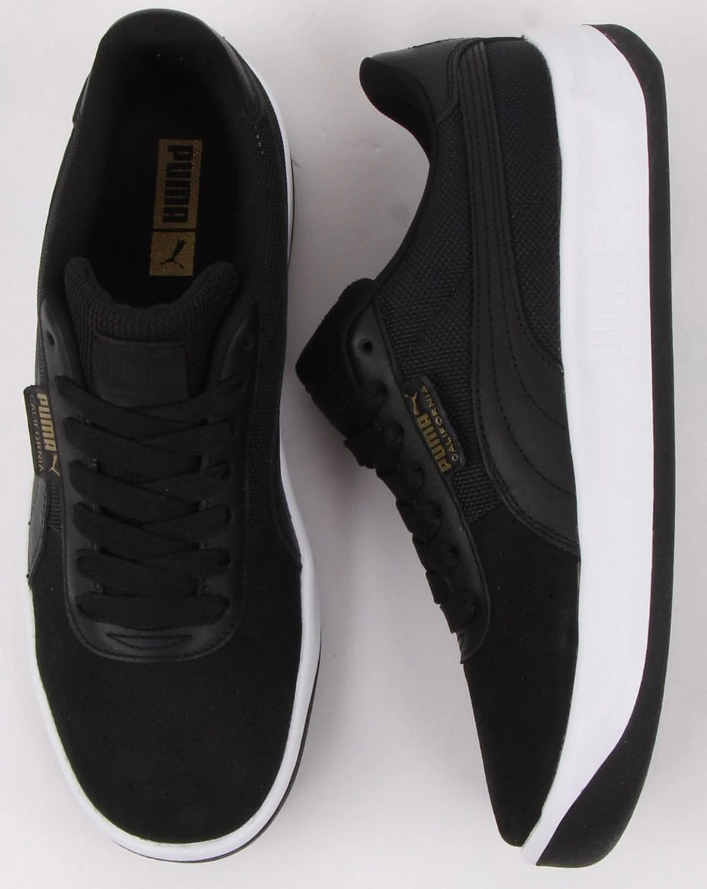 Puma California Trainer Black/white - Image 2