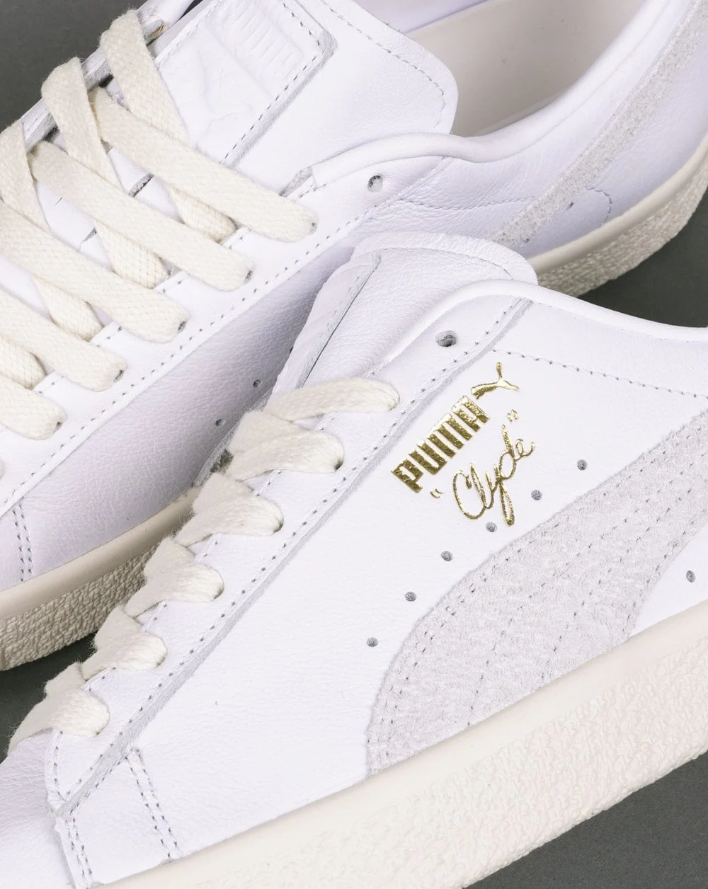 Puma Clyde Base Trainer Whisper White - Image 2