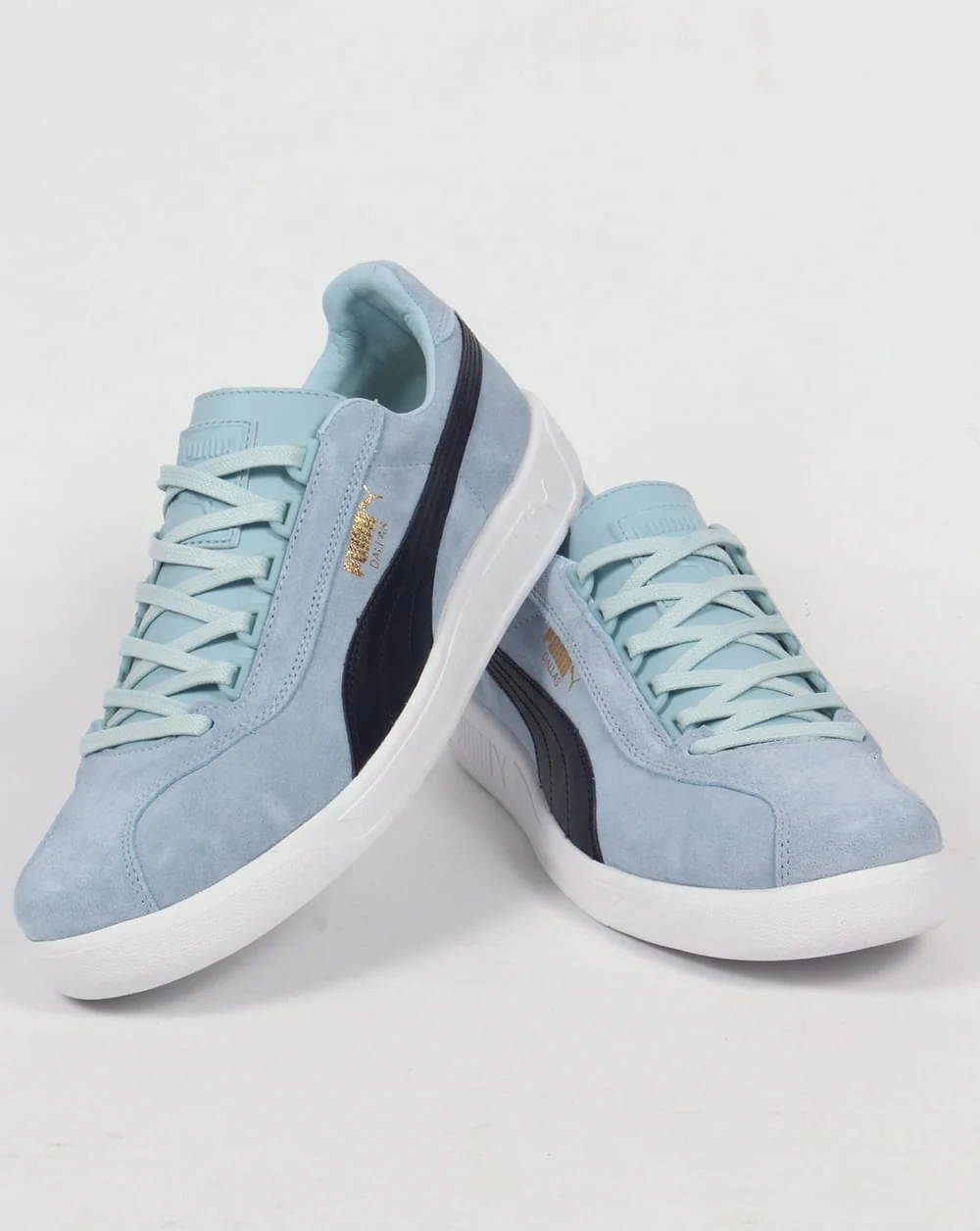 Puma Dallas Trainers Sky Blue/Navy - Image 3