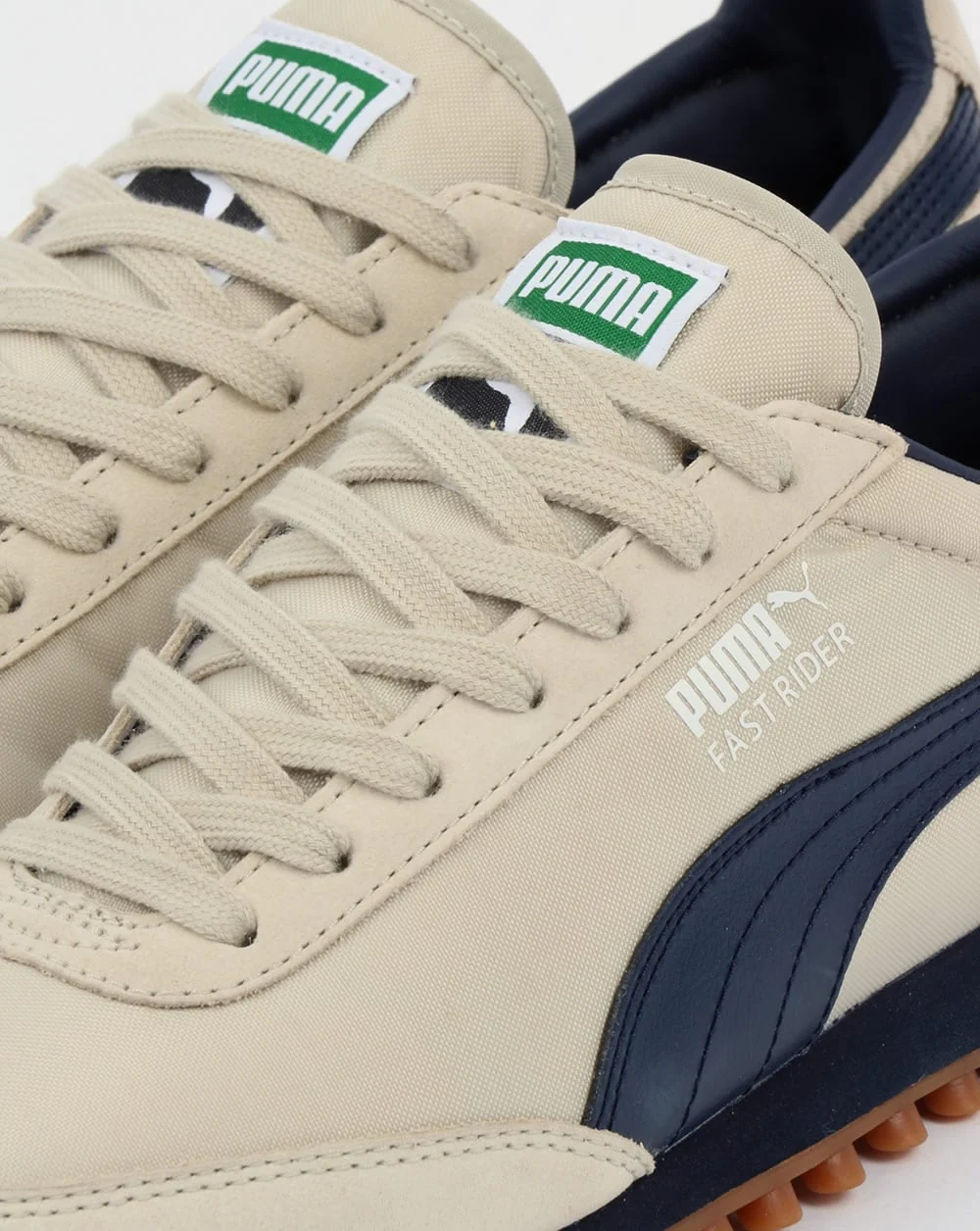 Puma Fast Rider OG Trainers Birch/Navy/White - Image 4