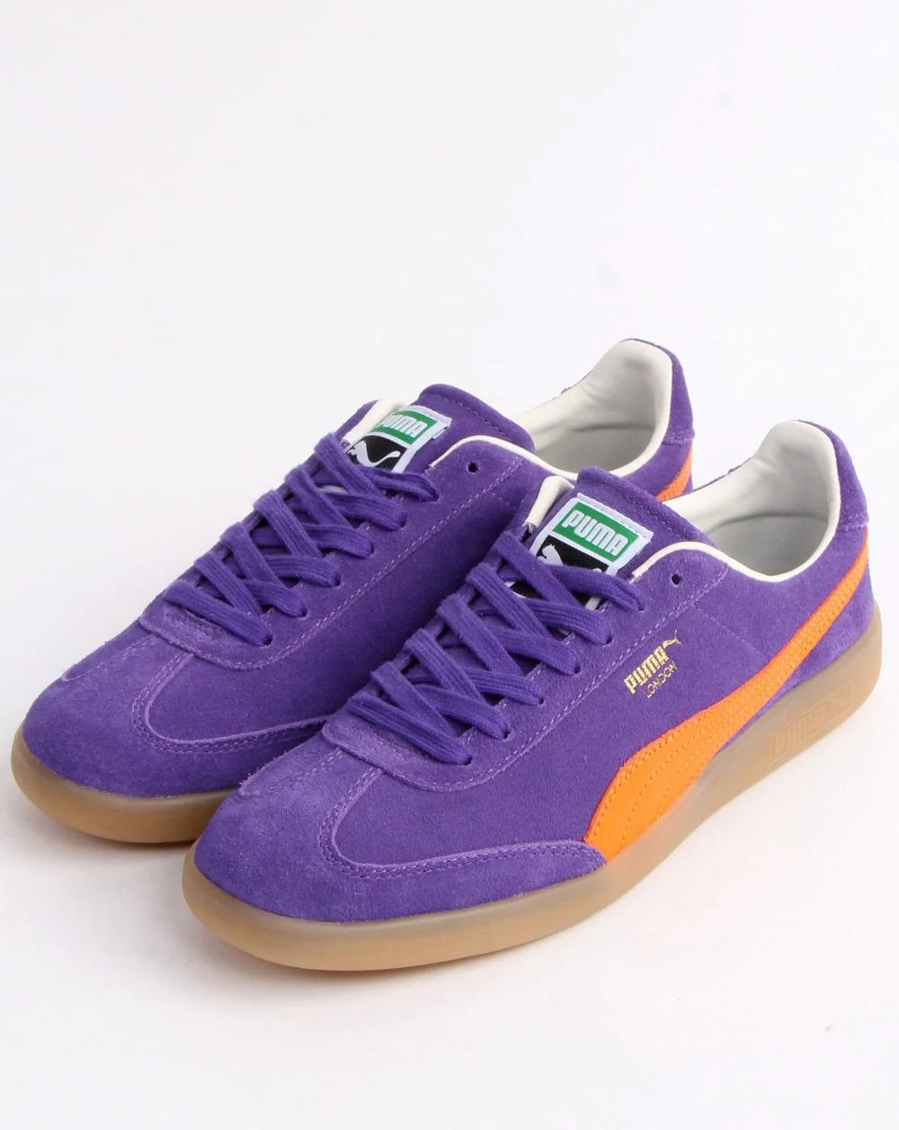Puma Madrid "London" Trainer Purple/Orange - Image 4