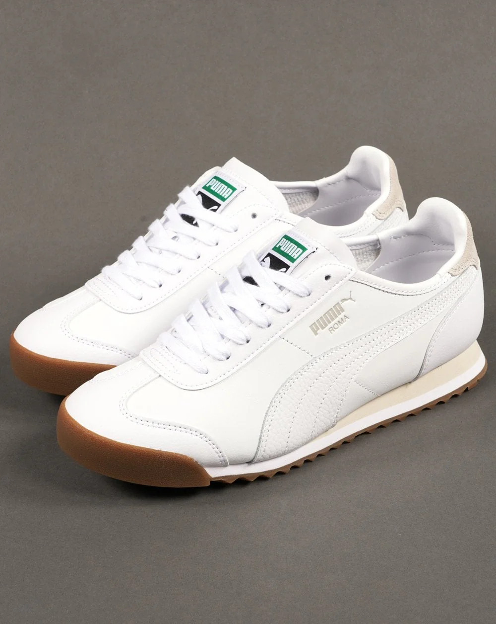 Puma Roma Leather Trainer White - Image 2