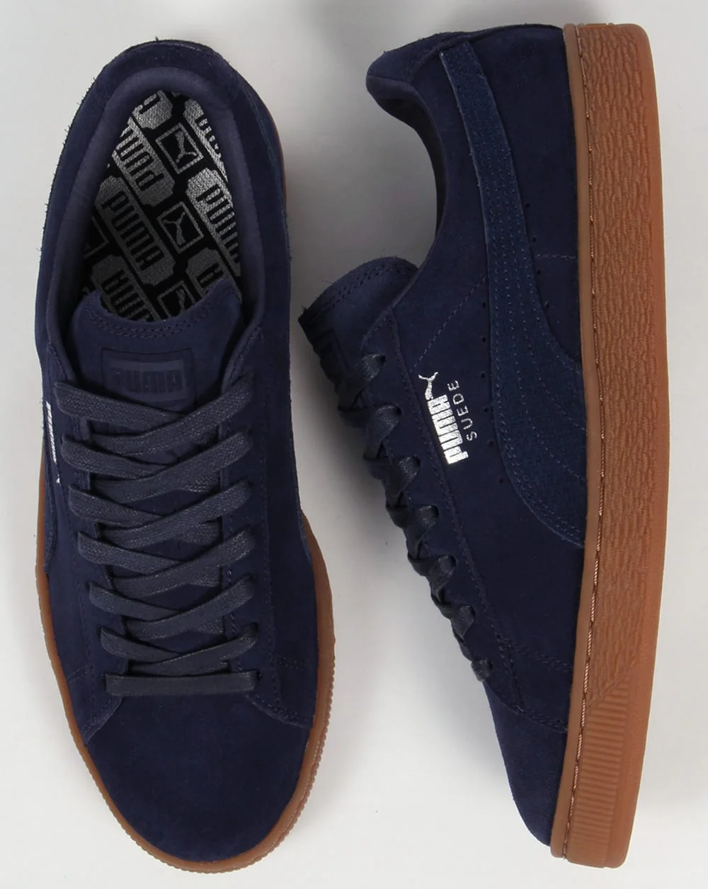 Puma Suede Citi Trainers Navy - Image 2