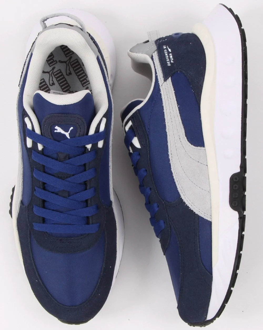 Puma Wild Rider Pickup Trainer Blue - Image 2