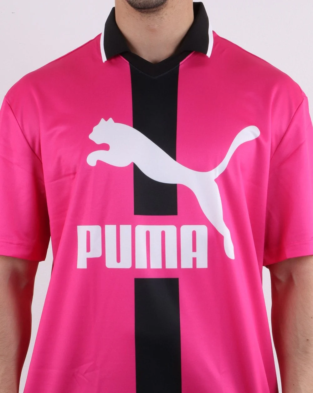 Puma Xtg Polo Shirt Fuchsia Pink - Image 3