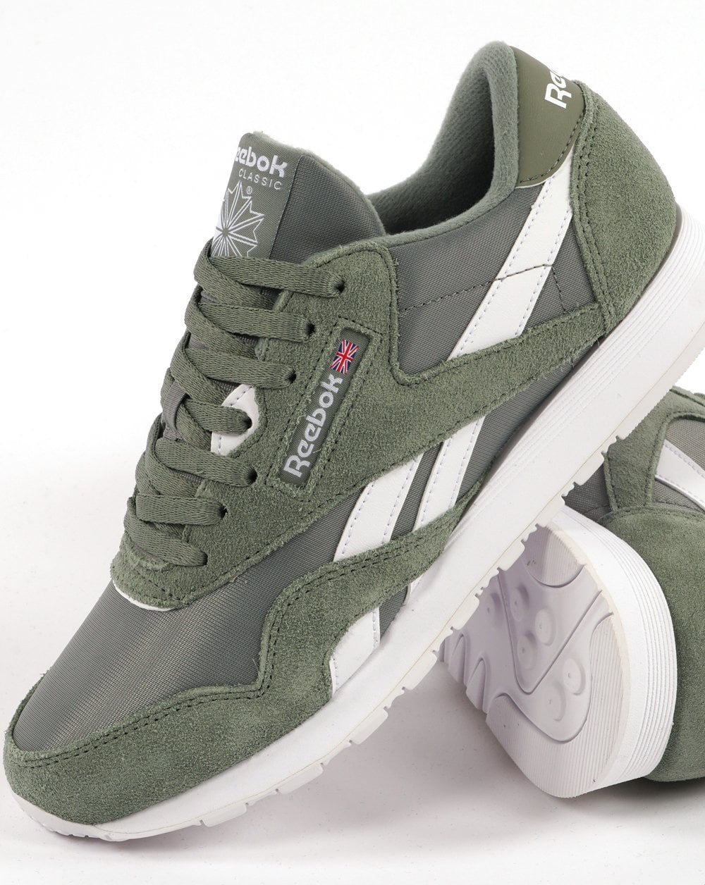 Reebok Classic Nylon Harmony Green/White - Image 2