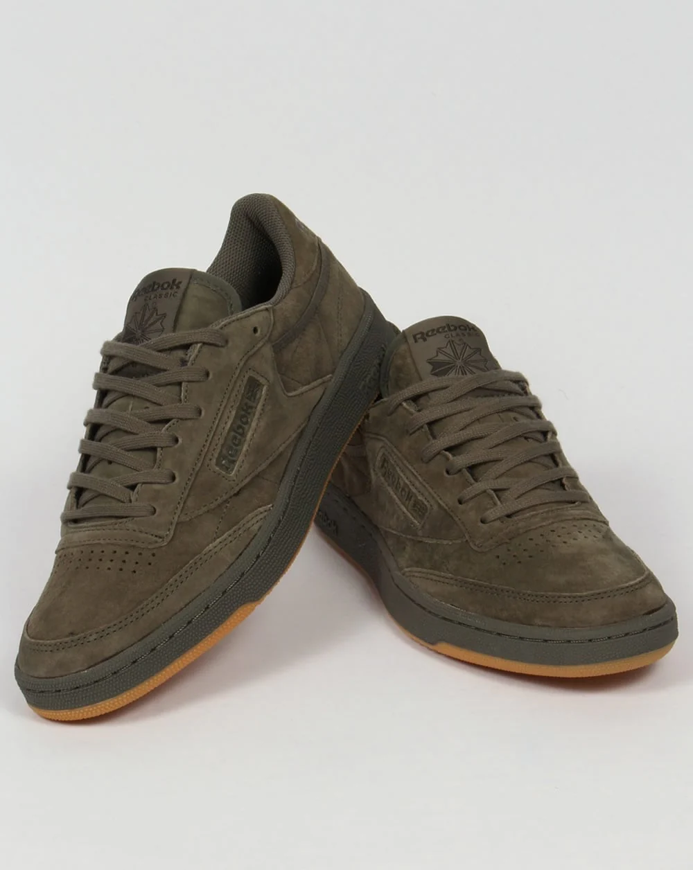 Reebok Club C 85 Trainers Hunter Green - Image 3