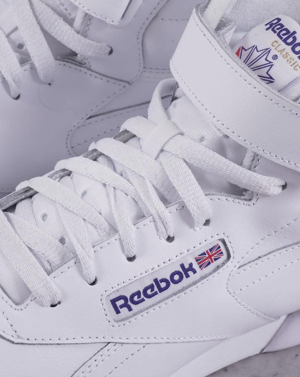 Reebok Ex-o-fit Hi Trainers White - Image 4