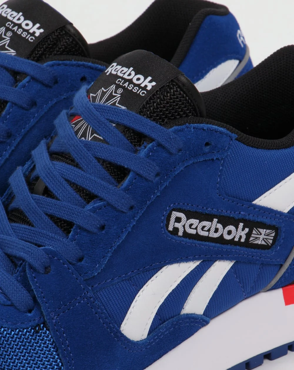 Reebok GL 6000 PP Trainers Dark Royal/Red - Image 4